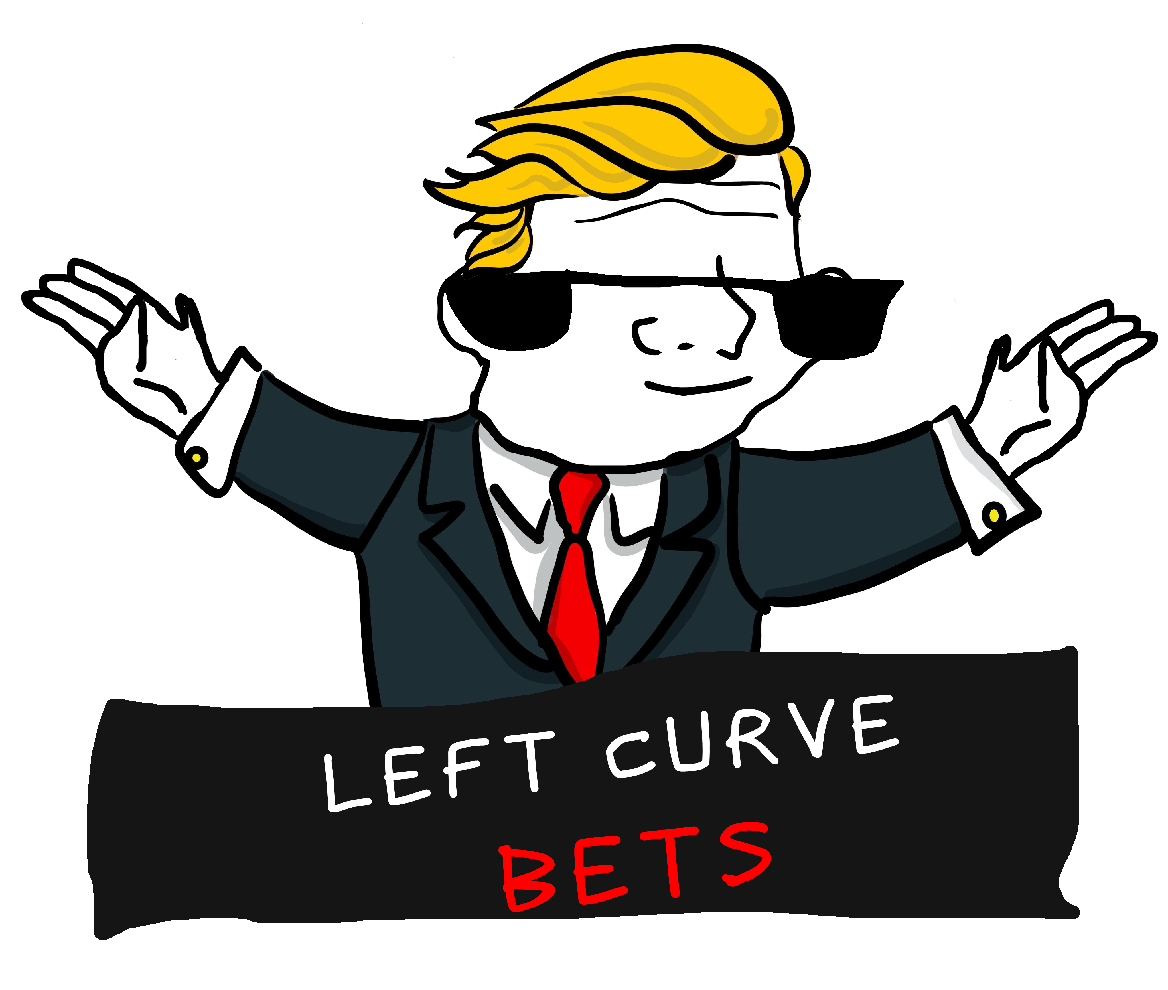 left curve meme