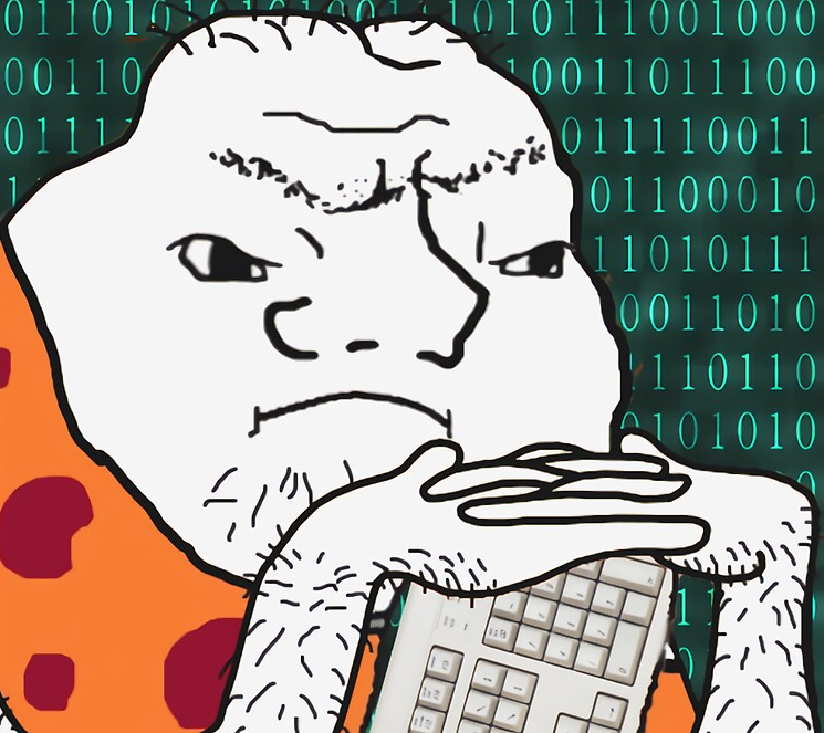 grug at computer